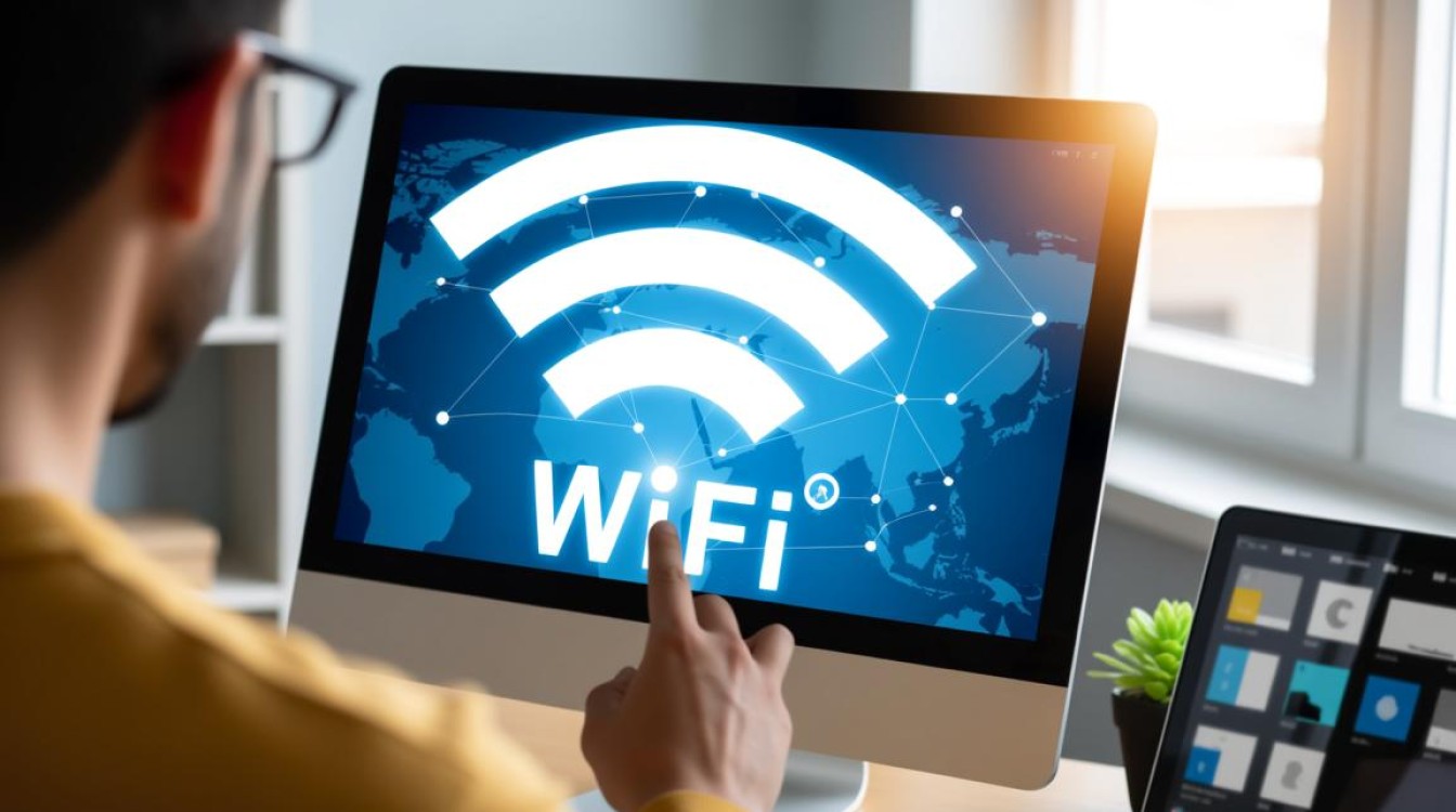 电脑屏幕上显示的WiFi密码设置在哪里，如何轻松查看和修改？-图3