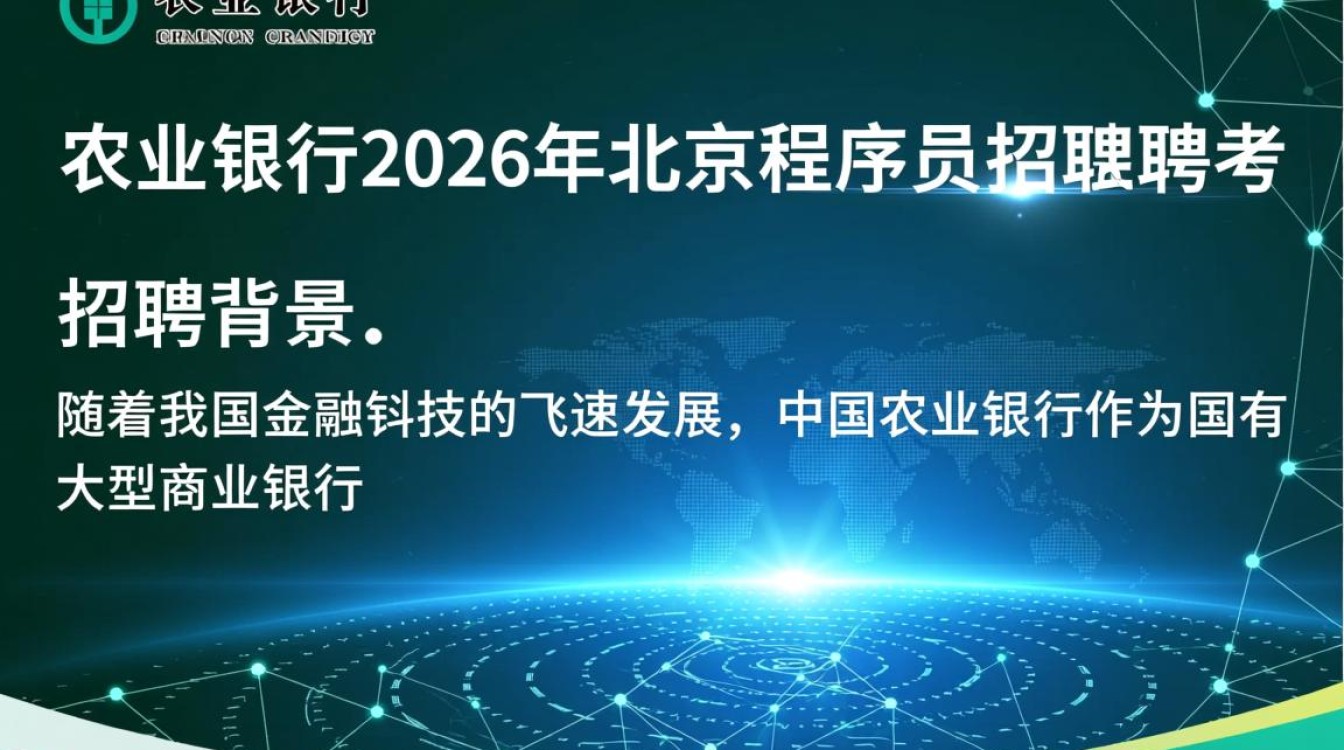 2026年北京中国农业银行程序员薪资待遇究竟如何？揭秘薪资水平与福利！-图1