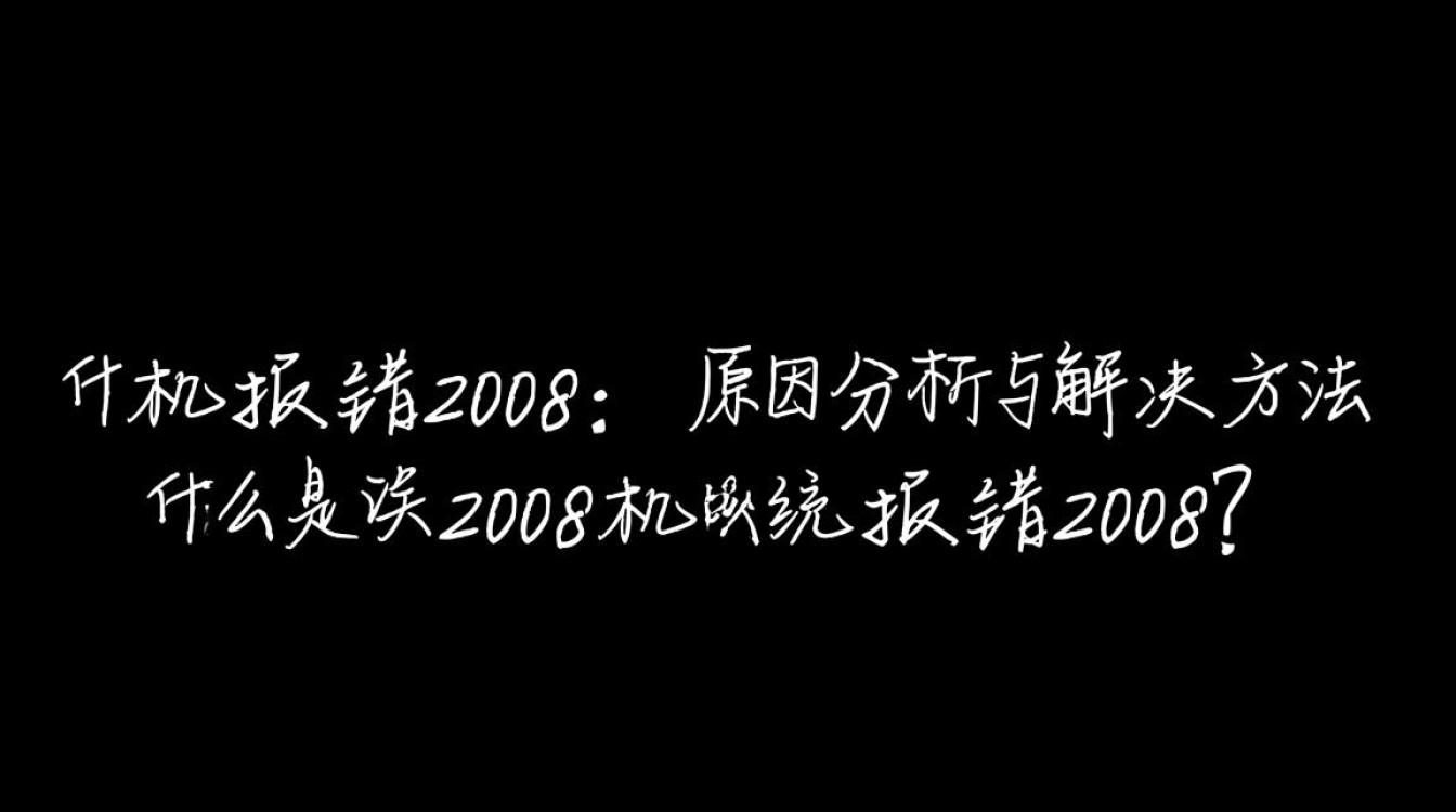 刷机报错2008背后真相揭秘，手机故障还是系统问题？-图1