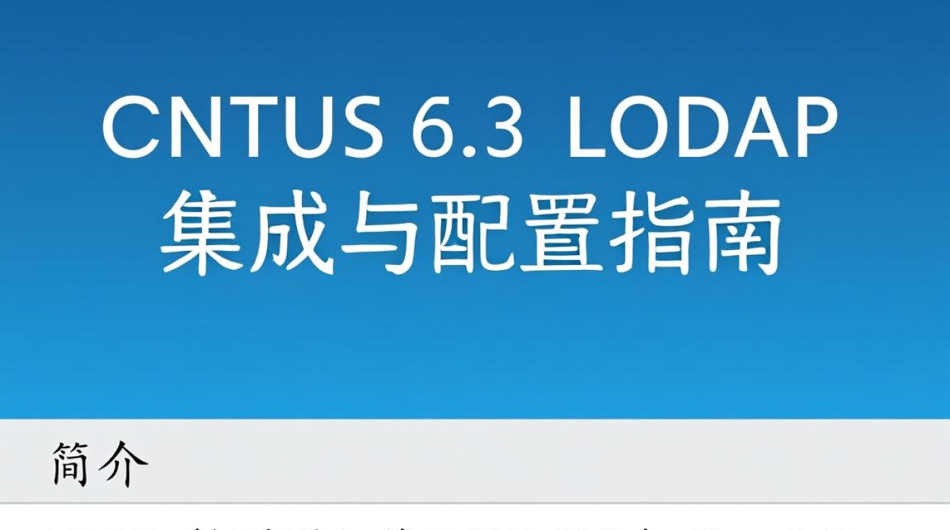 CentOS 6.3环境下，如何有效配置和使用LDAP服务？-图1
