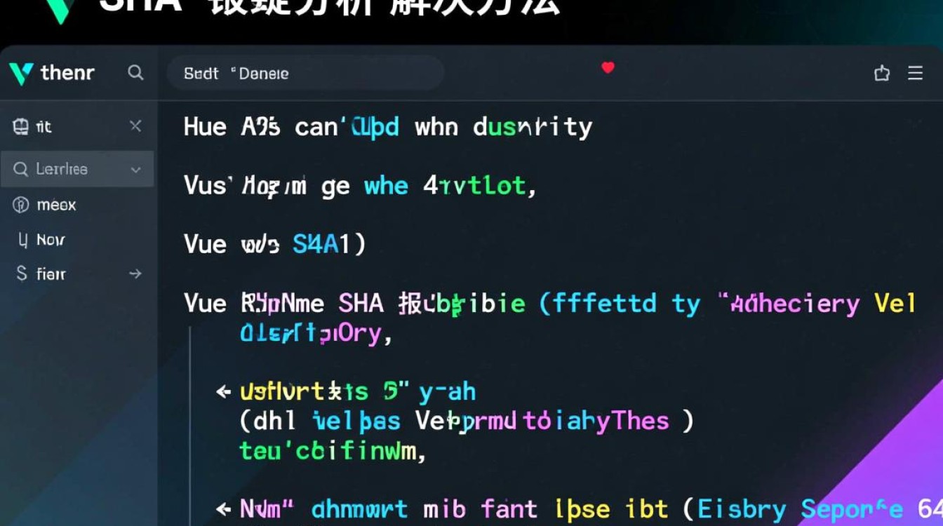 vue项目中频繁出现sha报错,是什么原因导致的,该如何解决?-图2 vue项目中频繁出现sha报错,是什么原因导致的,该如何解决?-图2
