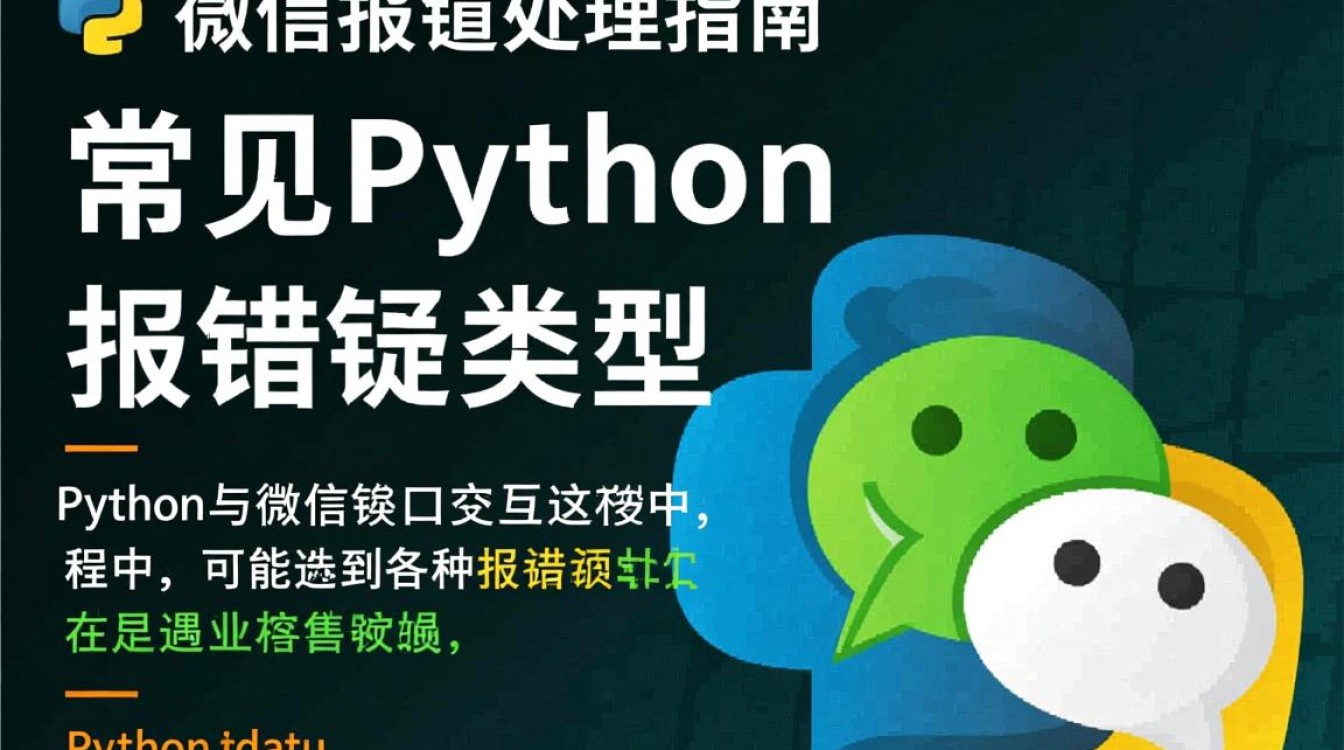 Python微信报错,是哪个模块出了问题?如何快速定位和解决?-图1 Python微信报错,是哪个模块出了问题?如何快速定位和解决?-图1