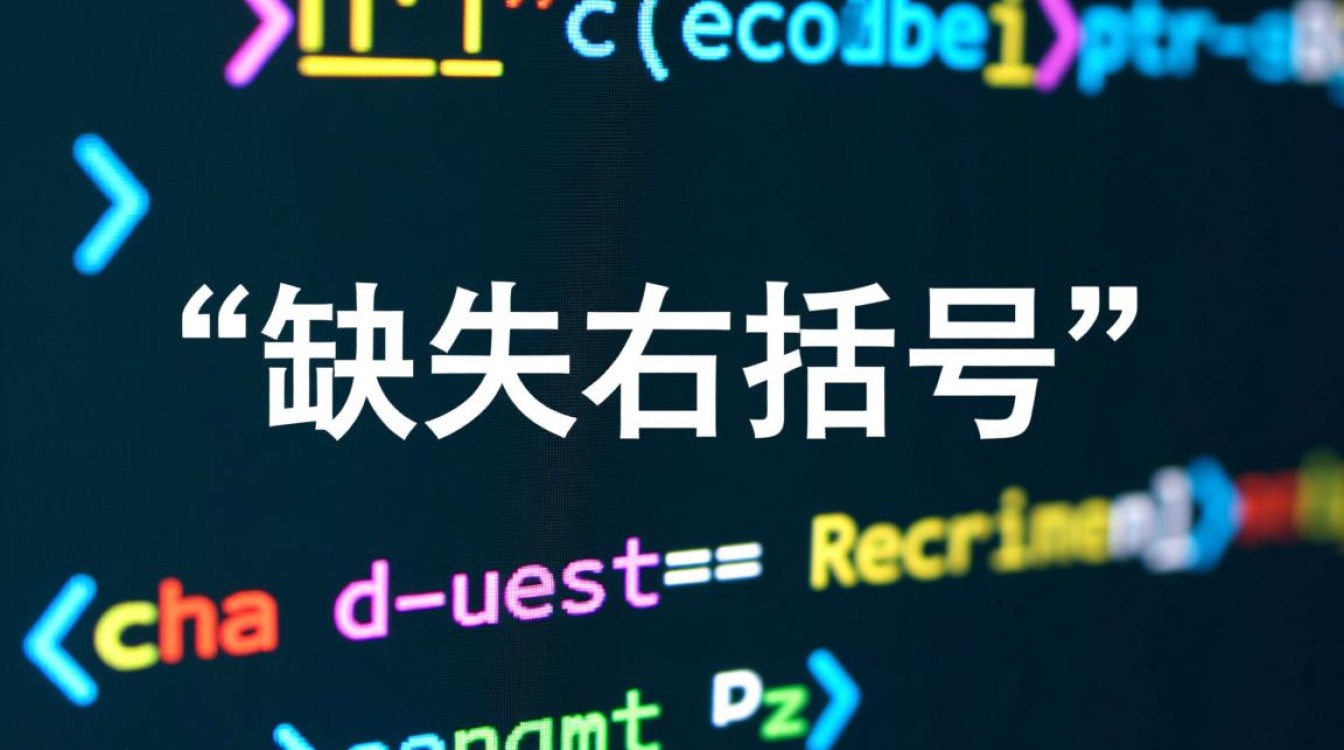 报错 缺失右括号文章为何出现语法错误，缺失关键括号？-图2