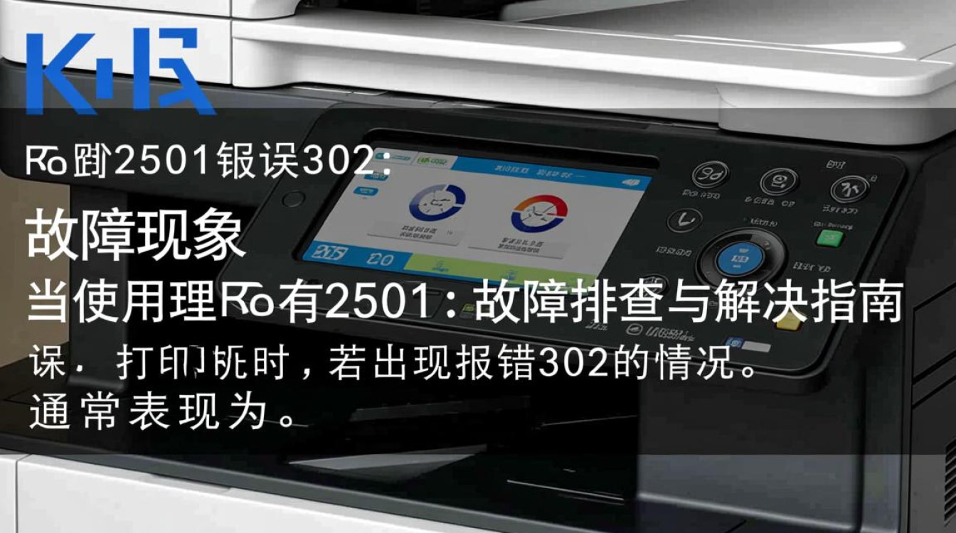 理光2501打印机报错302，是什么原因导致的？如何解决？-图1