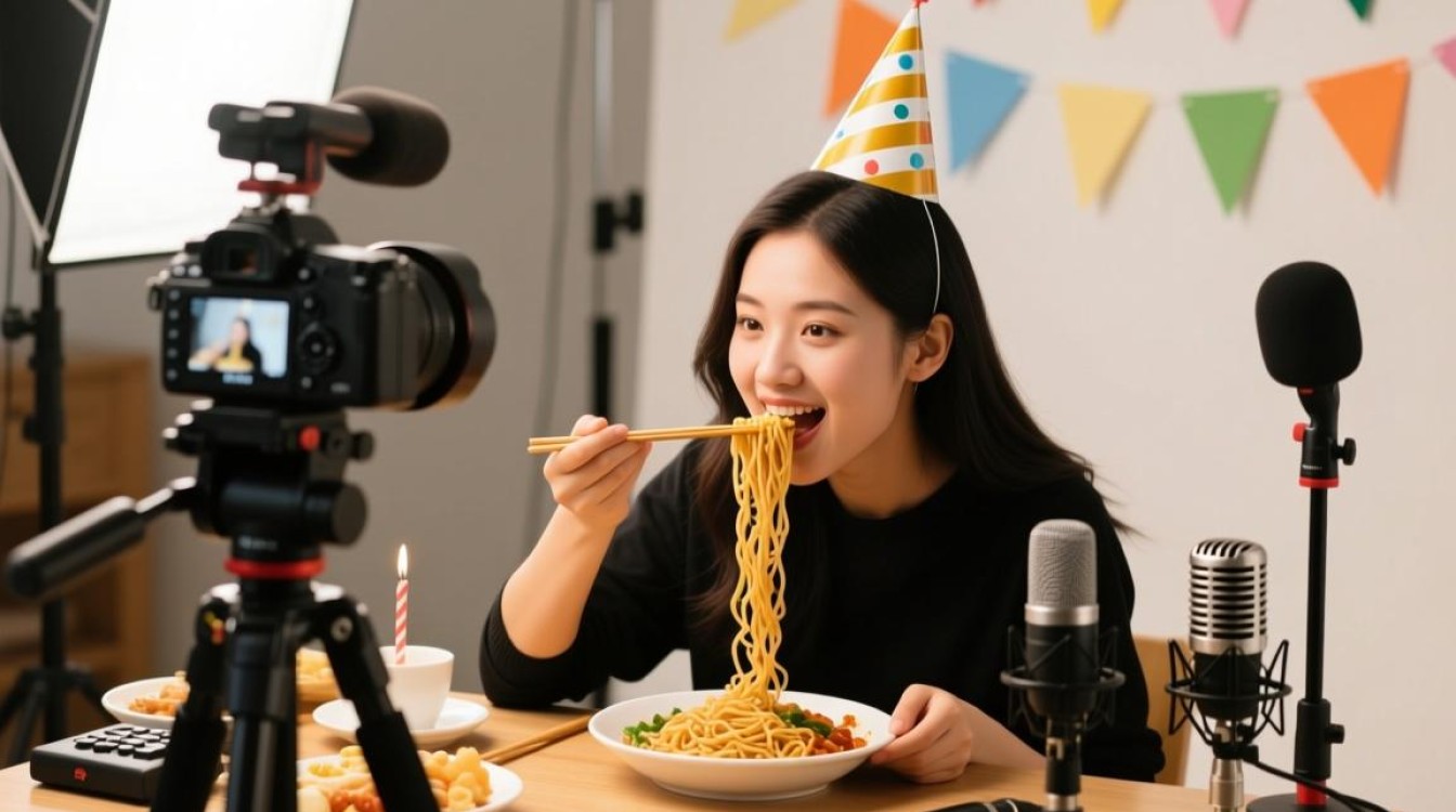如何巧妙剪辑生日吃面视频，打造温馨回忆？-图1