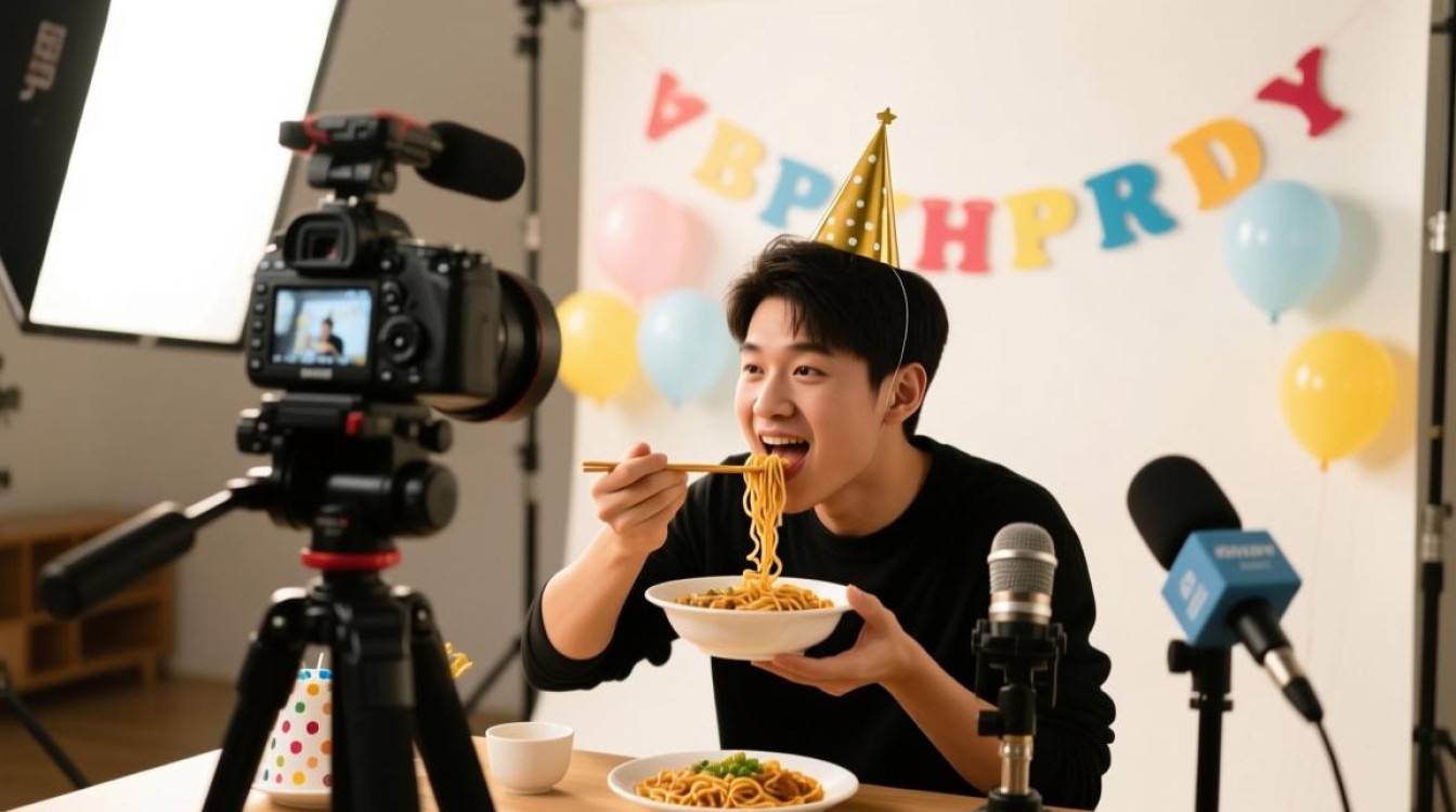 如何巧妙剪辑生日吃面视频，打造温馨回忆？-图2