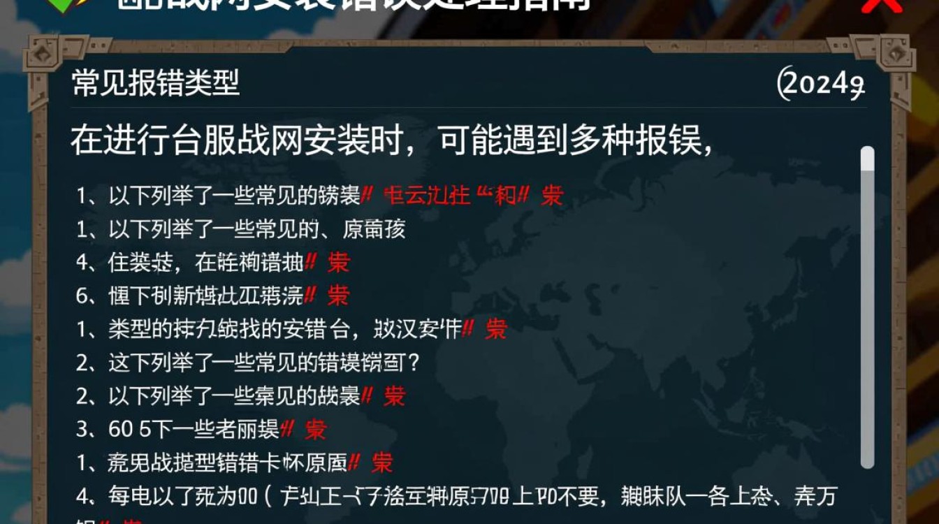 台服战网安装屡次报错，究竟是什么原因导致安装受阻？解决方法有哪些？-图2