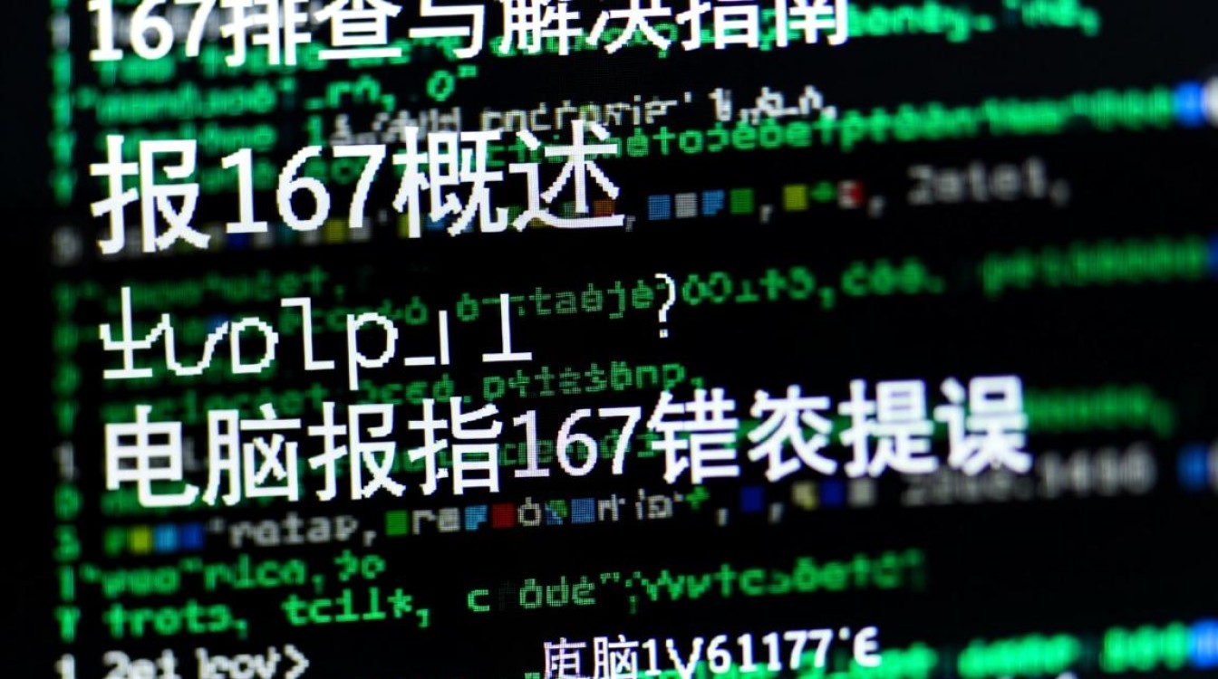 电脑频繁报错167？揭秘原因及解决之道！-图1