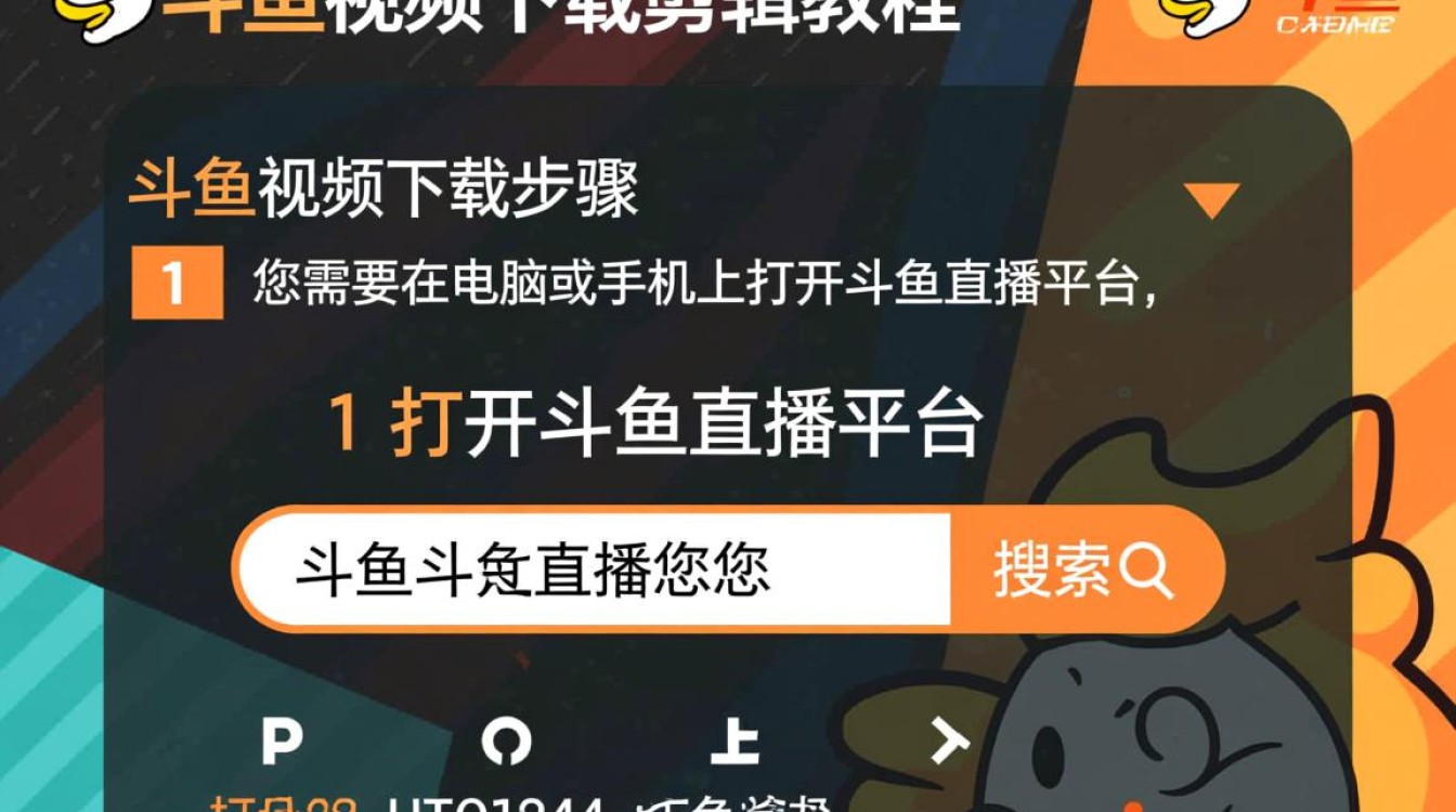 斗鱼直播视频下载与剪辑教程，有哪些简单方法可以实现？-图1