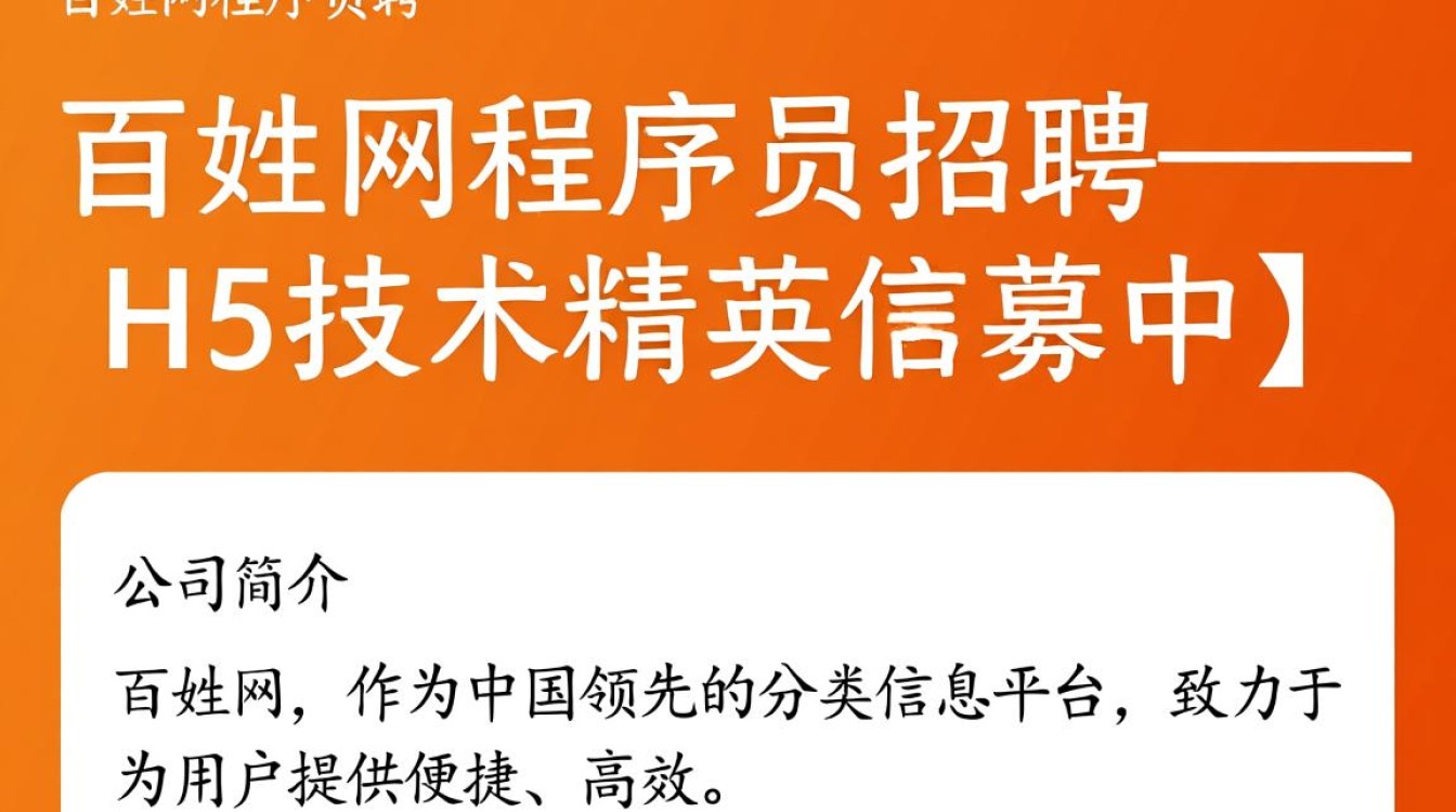 百姓网程序员招聘h5，揭秘高薪职位背后的技术挑战与机遇？-图1