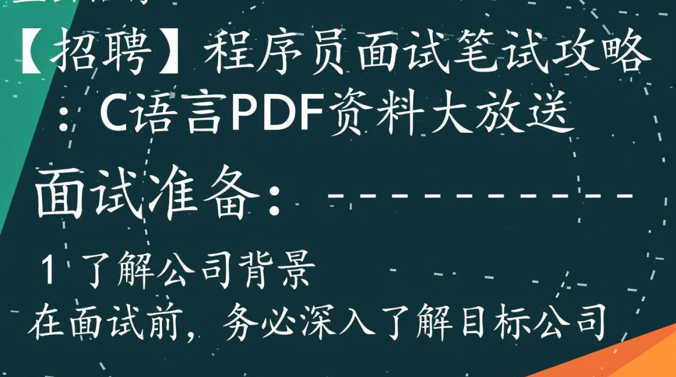 程序员面试C语言，这份笔试PDF能助你一臂之力吗？-图3