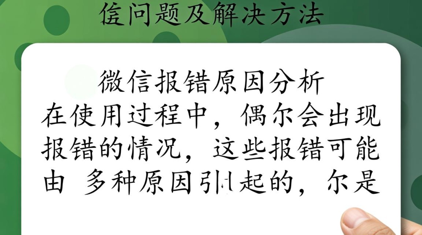 微信频繁报错，究竟是什么原因导致老用户不断遇到技术难题？-图1