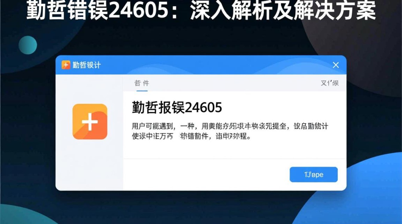 勤哲报错24605背后原因揭秘,是系统bug还是操作失误?-图1 勤哲报错24605背后原因揭秘,是系统bug还是操作失误?-图1