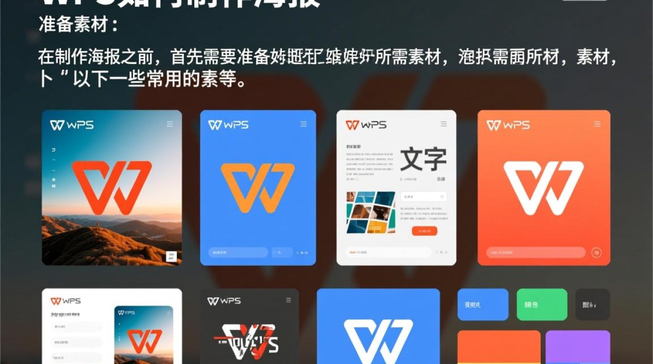 WPS制作海报时，有哪些技巧和步骤是新手容易忽略的？-图1