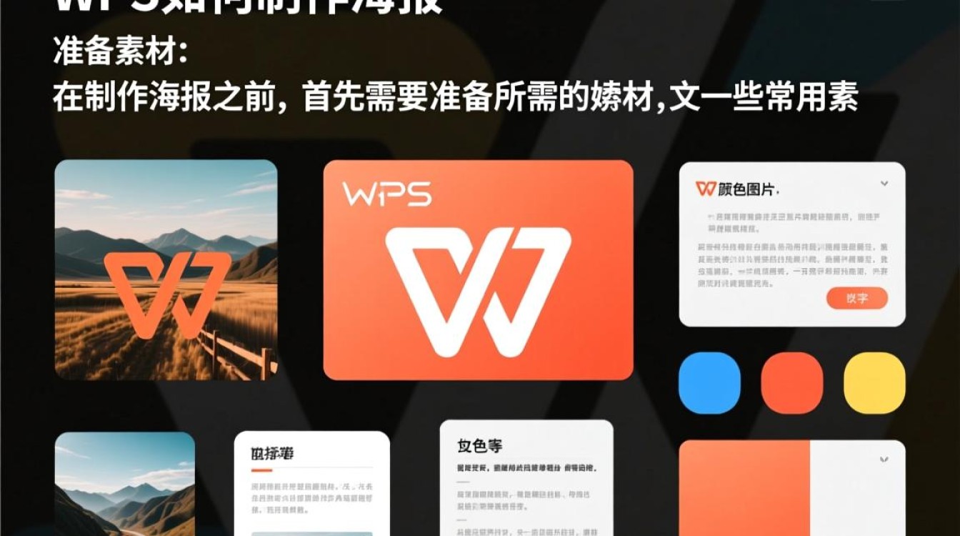 WPS制作海报时，有哪些技巧和步骤是新手容易忽略的？-图3
