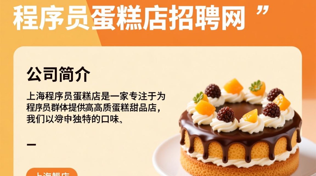 上海程序员蛋糕店招聘，为何蛋糕店也需程序员？揭秘背后原因！-图1