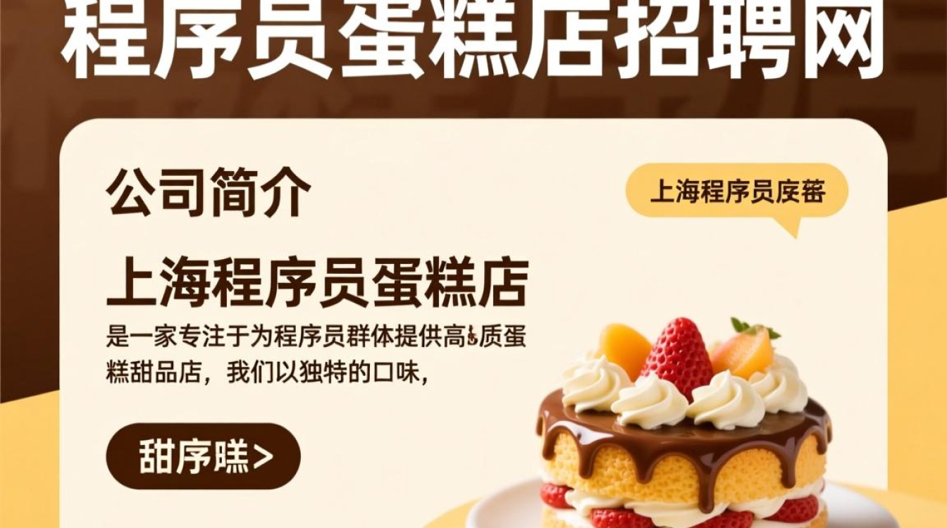 上海程序员蛋糕店招聘，为何蛋糕店也需程序员？揭秘背后原因！-图3