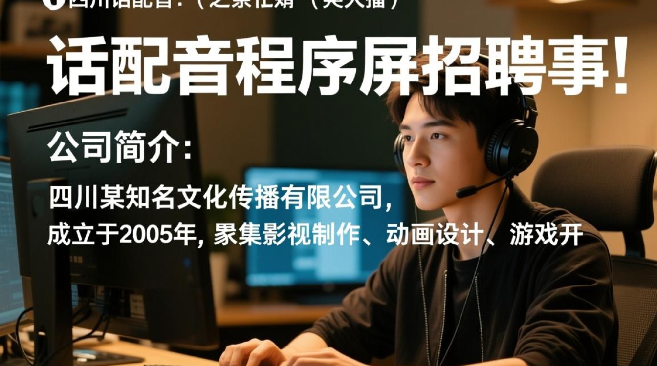 四川话配音程序员招聘，这方言技能的岗位需求有何特别之处？-图2