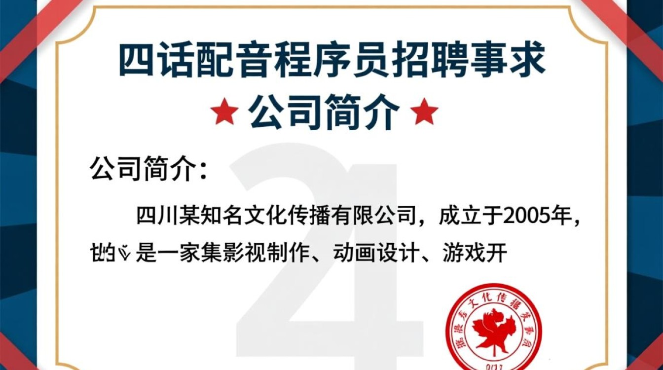 四川话配音程序员招聘，这方言技能的岗位需求有何特别之处？-图3