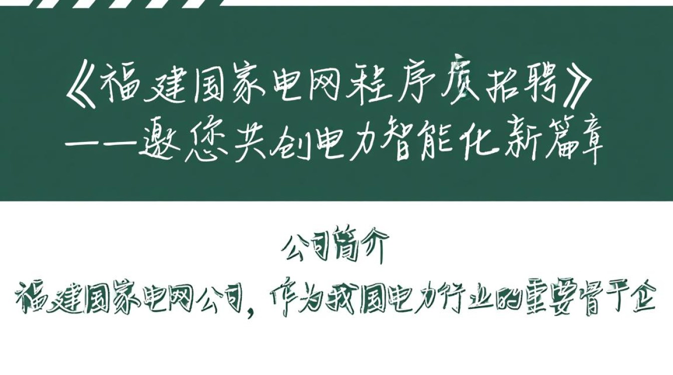福建国家电网程序员招聘，有哪些岗位和条件？薪资待遇如何？-图1