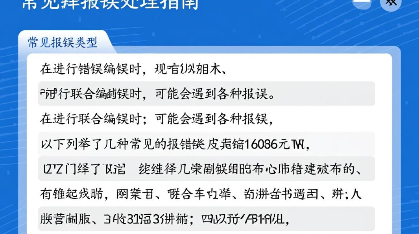为何联合编译报错频繁出现?揭秘技术难题背后的真相!-图2 为何联合编译报错频繁出现?揭秘技术难题背后的真相!-图2