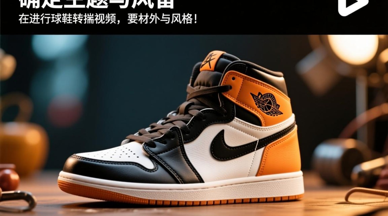 球鞋转场视频剪辑技巧详解，如何打造专业级球鞋展示-图2