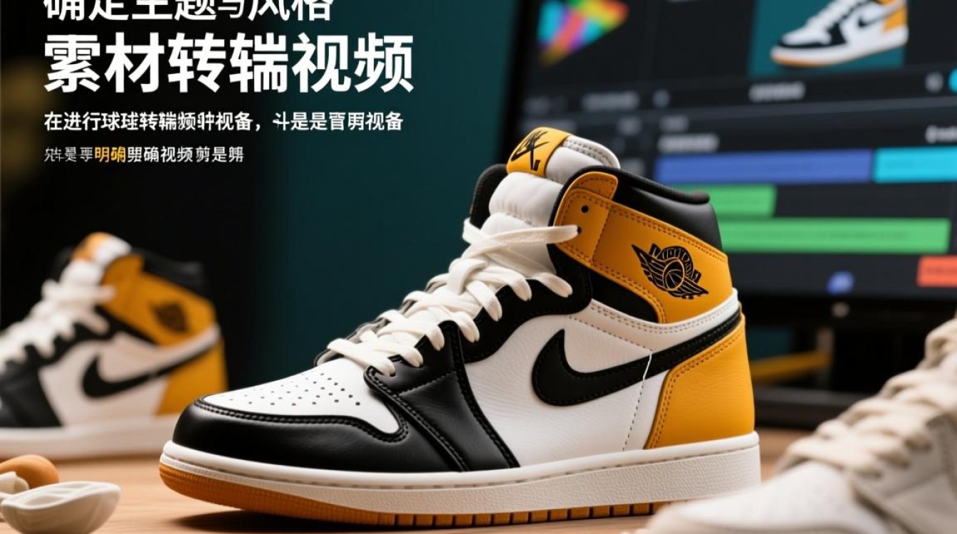 球鞋转场视频剪辑技巧详解，如何打造专业级球鞋展示-图3