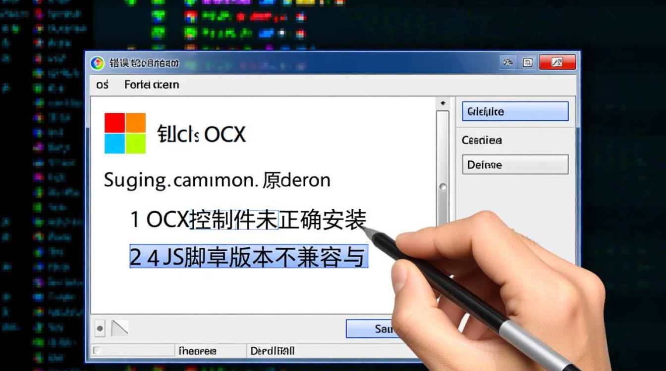 js加载ocx报错常见原因及解决方法大揭秘！-图2