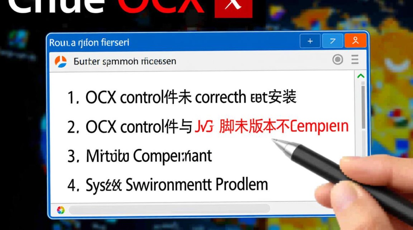 js加载ocx报错常见原因及解决方法大揭秘！-图1