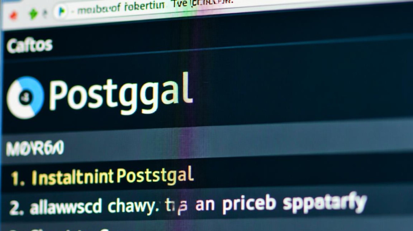 CentOS环境下如何正确启动PostgreSQL数据库服务?-图2 CentOS环境下如何正确启动PostgreSQL数据库服务?-图2