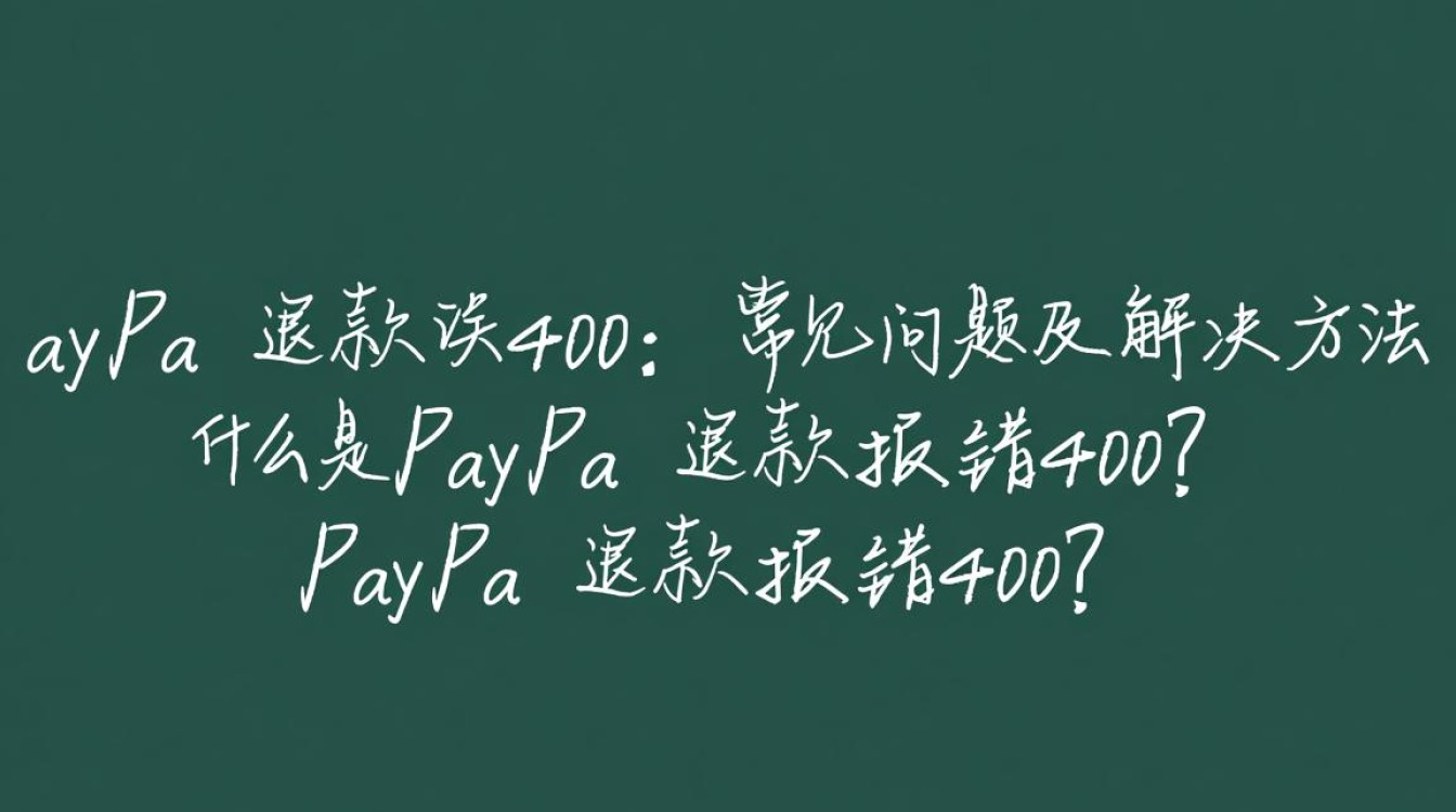 paypal退款报错400为何频繁出现？解决方法大揭秘！-图1