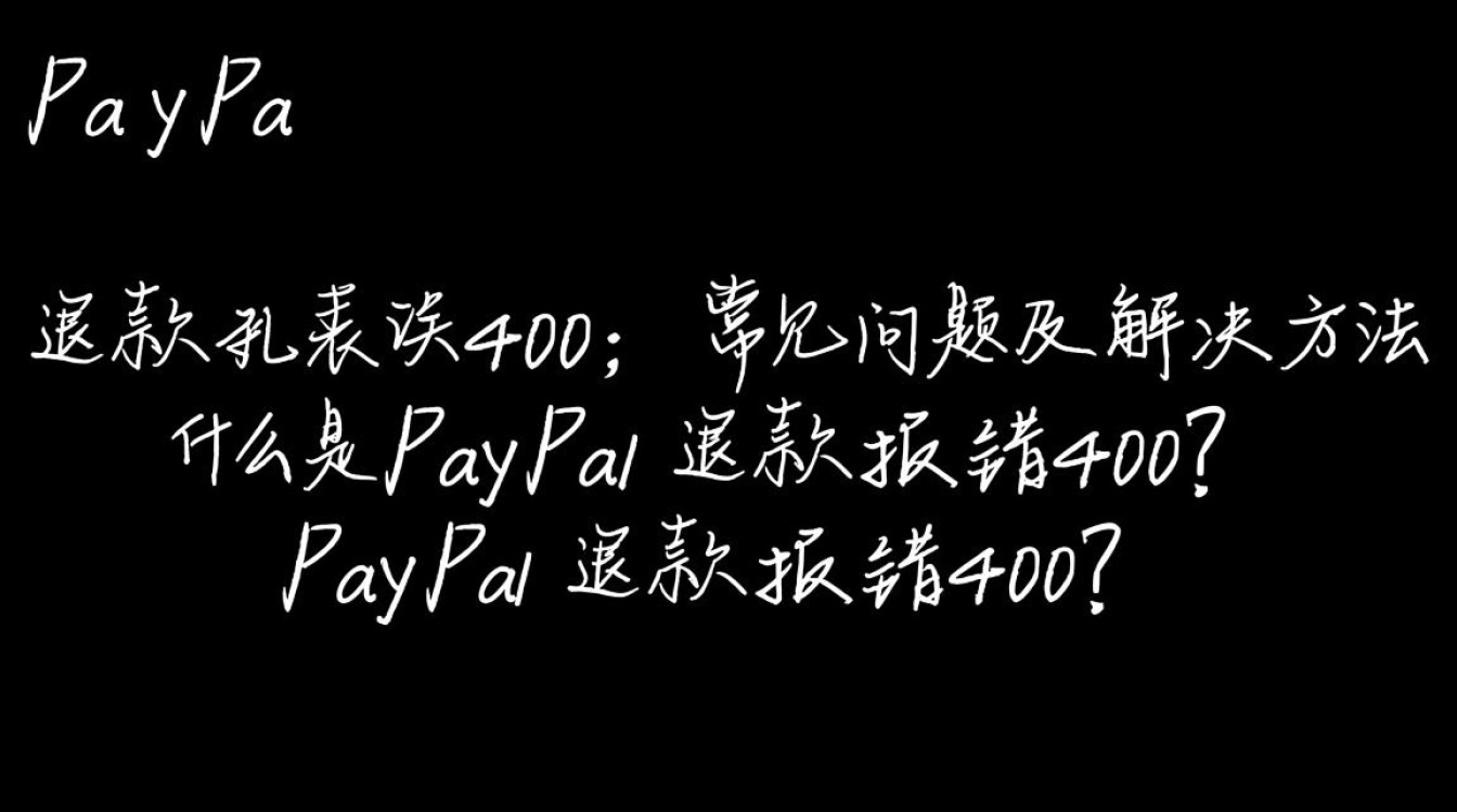 paypal退款报错400为何频繁出现？解决方法大揭秘！-图3