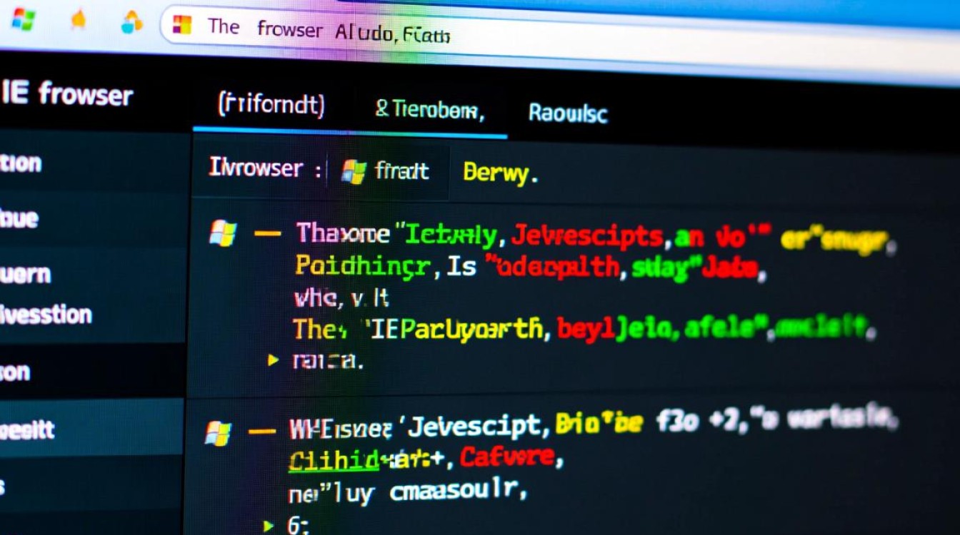 为何IE浏览器会无视JavaScript报错，导致页面异常显示？-图1