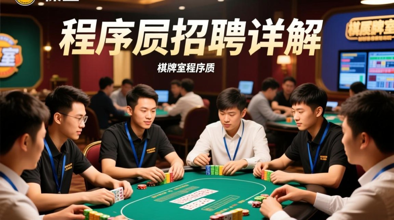 棋牌室程序员招聘，具体技能和经验要求有哪些？-图1