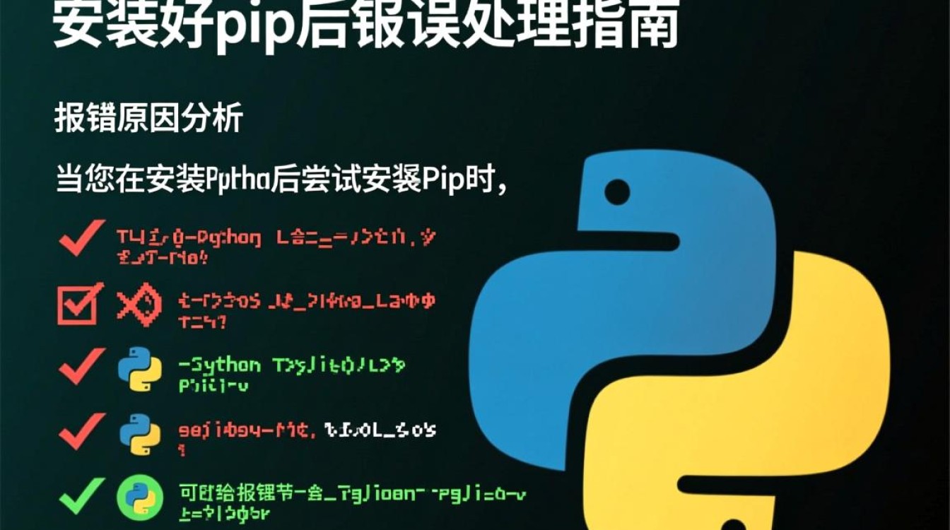 为什么Python安装好pip后还频繁报错？排查与解决方法详解！-图2