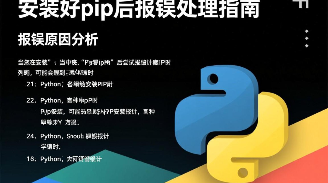 为什么Python安装好pip后还频繁报错？排查与解决方法详解！-图3
