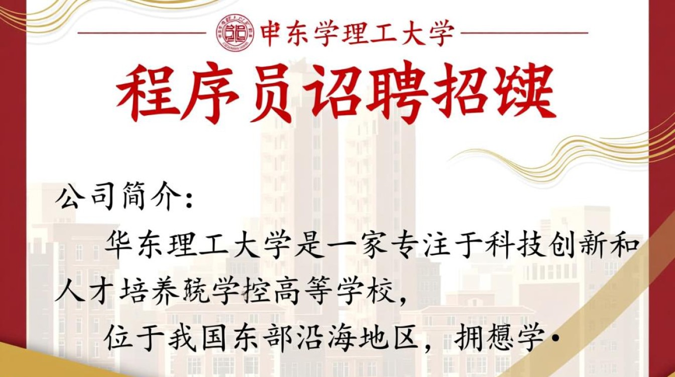 华东理工大学程序员招聘，为何行业翘楚偏爱此校毕业生？薪资待遇揭秘！-图1