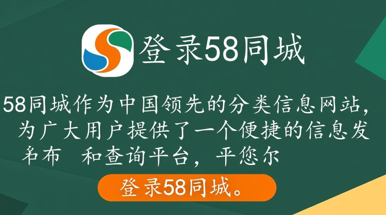 58同城登录步骤详解，新手如何快速、安全地完成注册与登录？-图1