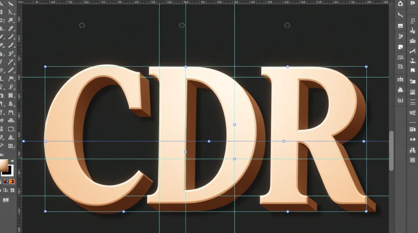 CDR字体加粗方法详解，如何快速调整字体粗细？-图2