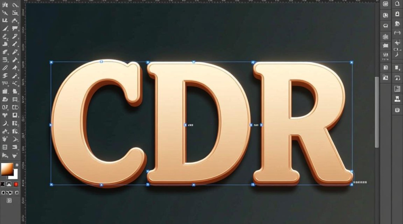 CDR字体加粗方法详解，如何快速调整字体粗细？-图1