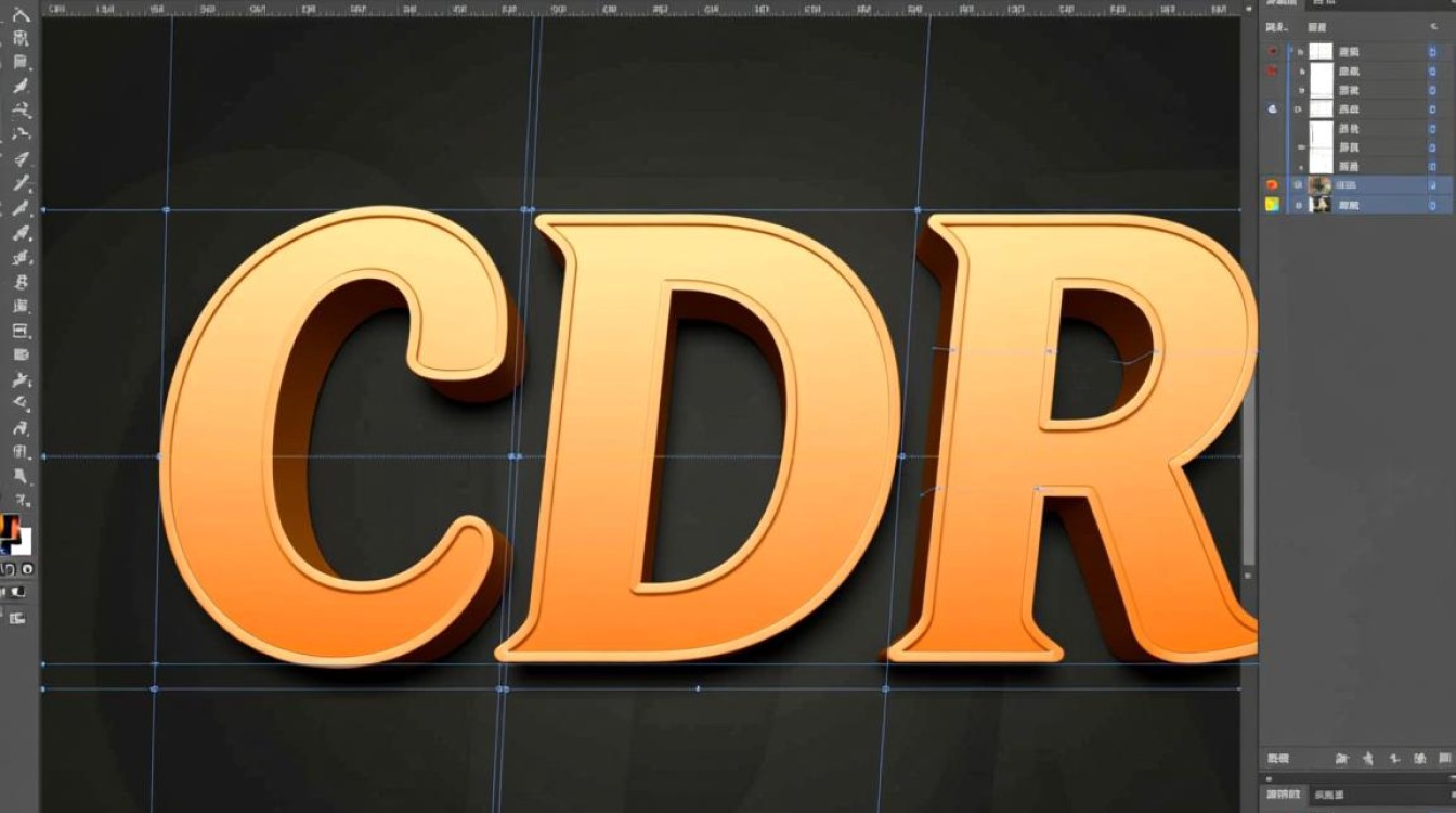 CDR字体加粗方法详解，如何快速调整字体粗细？-图3