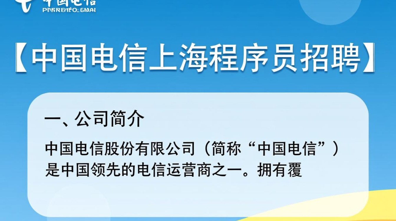 中国电信上海程序员招聘，这样的岗位要求有哪些？薪资待遇如何？-图1