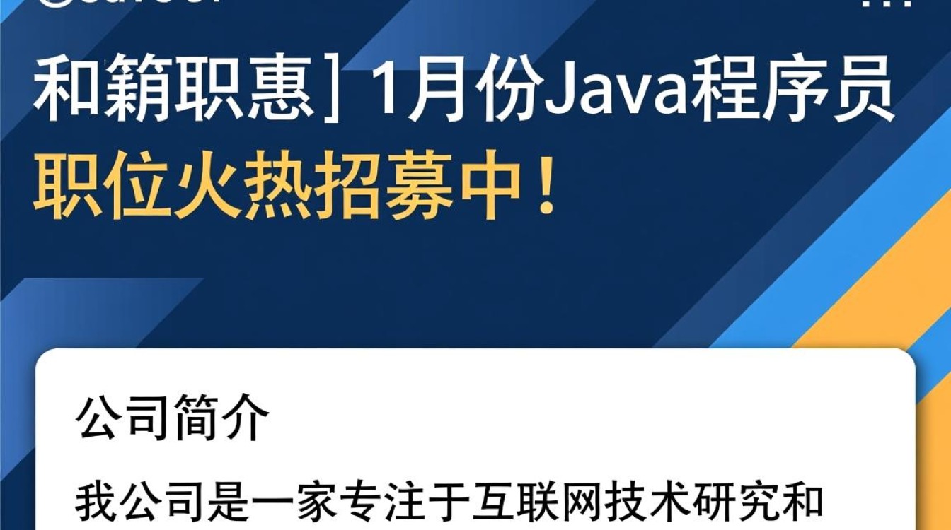1月份，Java程序员招聘信息汇总，哪里有适合的职位机会？-图2
