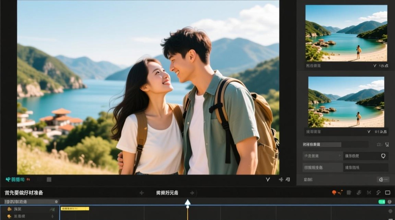 如何巧妙剪辑出游情侣视频，打造浪漫回忆短视频？-图2