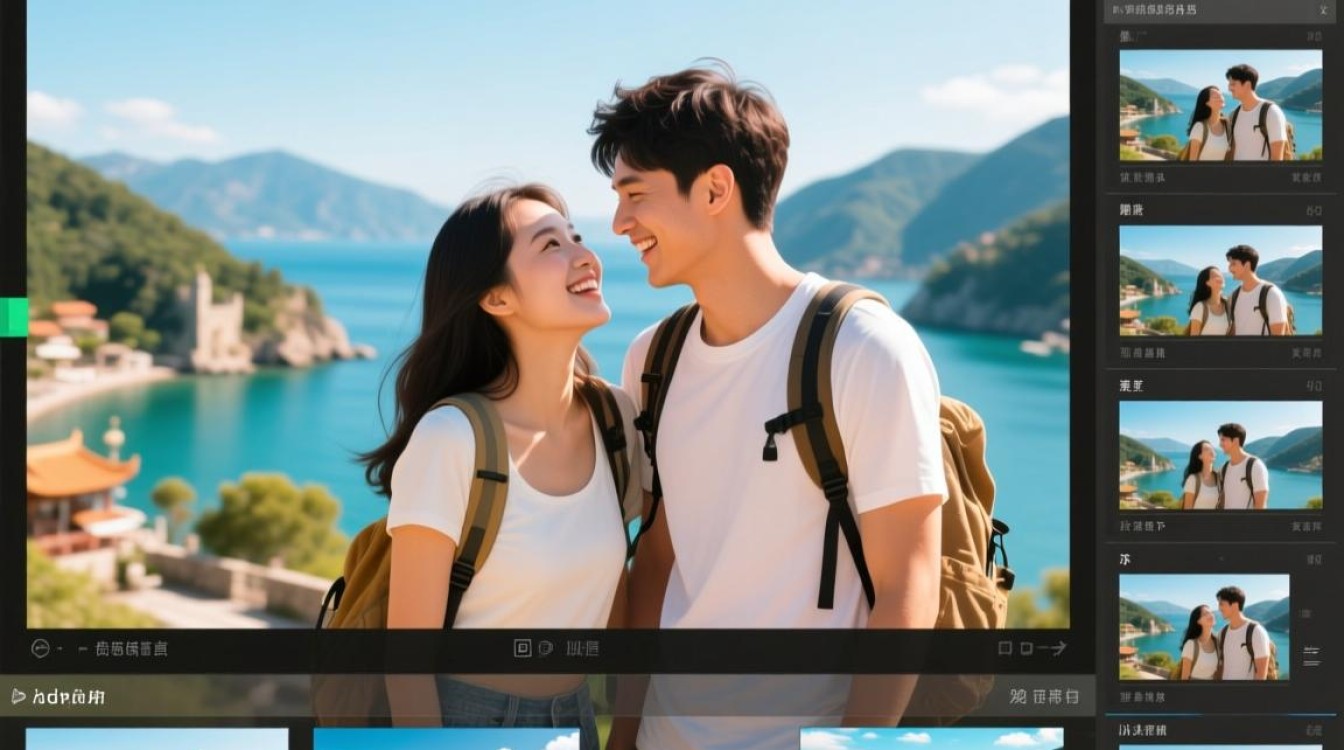 如何巧妙剪辑出游情侣视频，打造浪漫回忆短视频？-图3