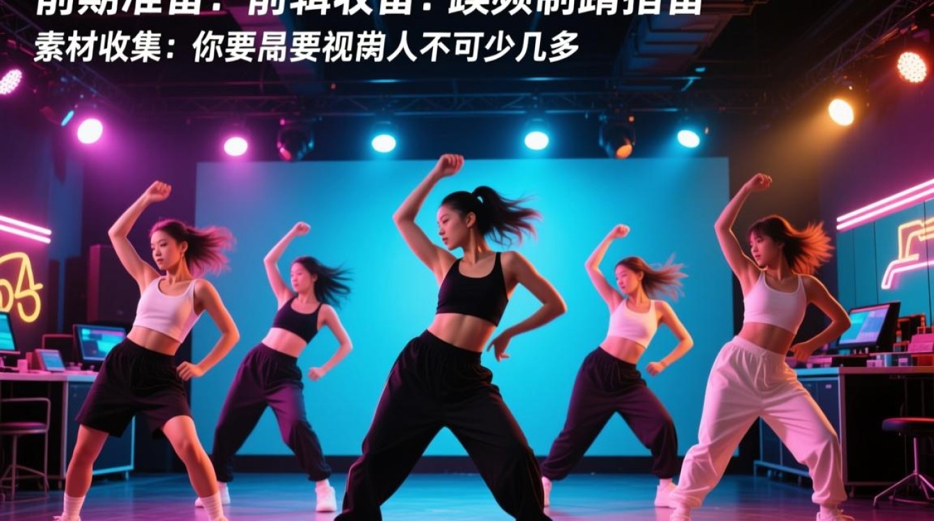 如何制作令人陶醉的跳舞背景视频剪辑技巧分享？-图2