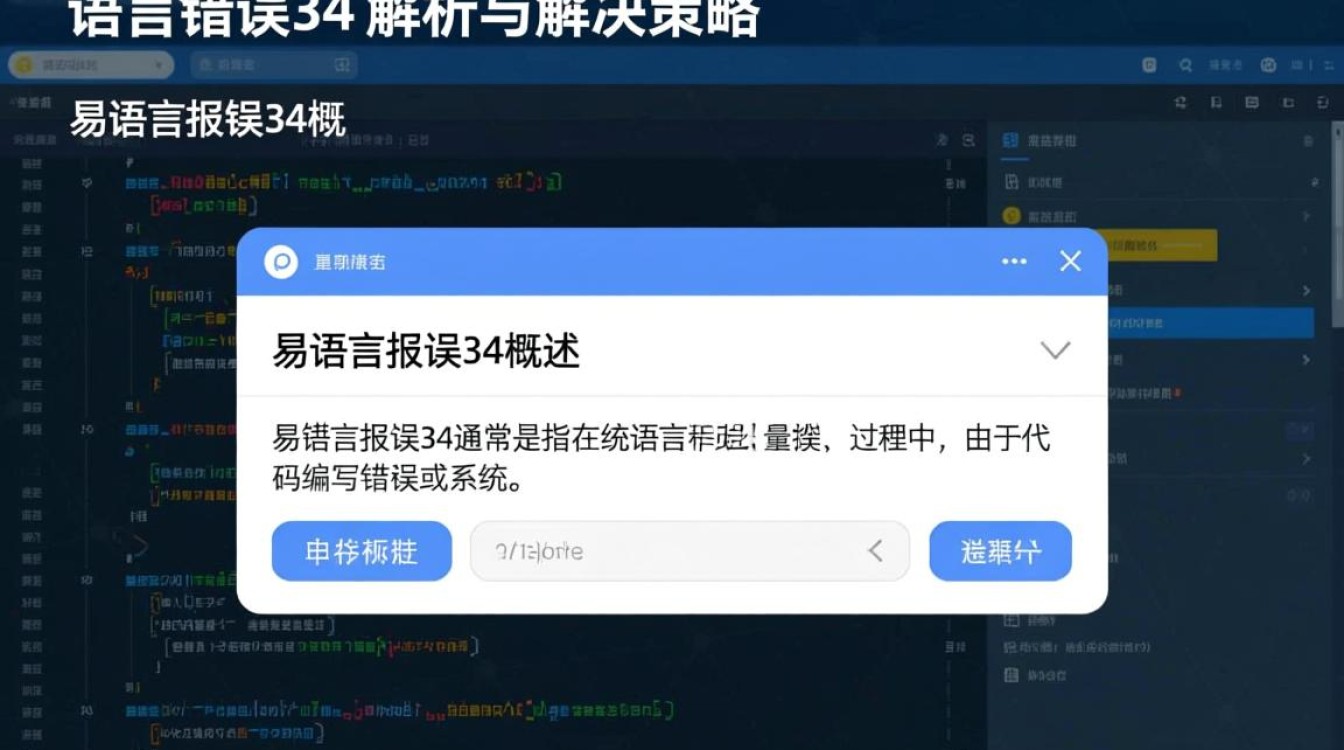 易语言报错34详解,如何快速定位及解决易语言常见错误问题?-图2 易语言报错34详解,如何快速定位及解决易语言常见错误问题?-图2