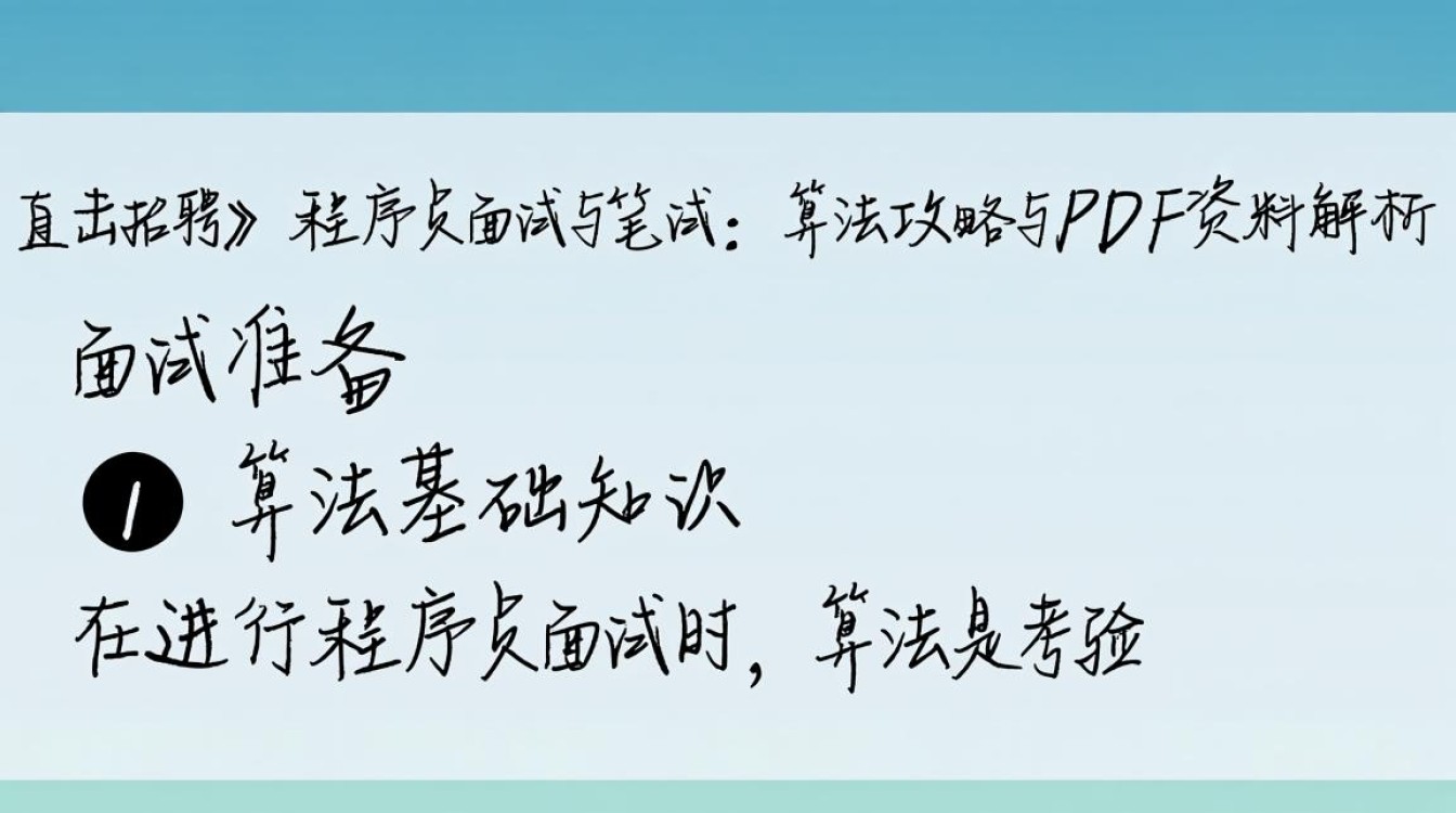 程序员面试算法PDF，直击招聘笔试，有哪些关键技巧和难点？-图3