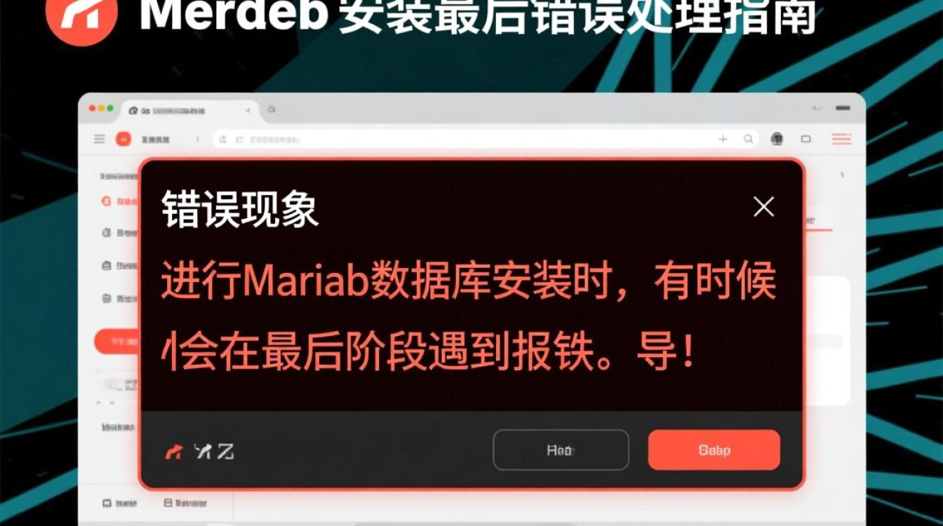 mariadb安装最后报错怎么办？常见原因及解决技巧揭秘-图2