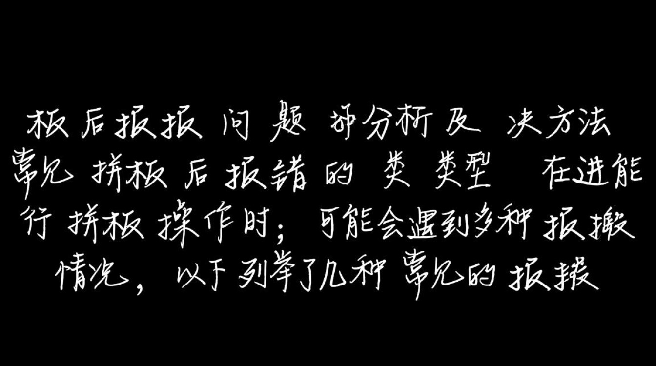 ad拼板后频繁报错，究竟是什么原因导致系统不稳定？-图1